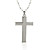  biblia cruz de titanio Collar de acero