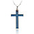  biblia cruz de titanio Collar de acero