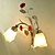  Country Style Ceramic Wall Light with 2 Lights