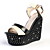  ZILLAH - Sandalette Sleehak Imitatieleer