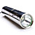  trustfire xp-e F23 3-mode cree xp-g R5 ledede lommelykt (180lm, 1xaaa, sølv)