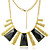  Fashion Resin Alloy Platinum Necklace
