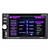  6,2 polegadas sensível ao toque digital, carro 2DIN dvd player com tv, rds