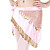  dancewear fluweel met munten / beading praktijk buikdans heupsjaal voor dames meer kleuren