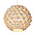  60w contemporáneo colgante de madera de la luz