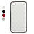  custodia in pelle agnello in stile pu per iPhone 4 e 4S ((colori assortiti)