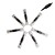  20 Pcs Black Disposable Tattoo Needles and Tubes Grip Supply 7RS
