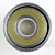  lachende haai ss-602 zaklamp met draagriem (zilver)