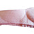  gel de silicone rosa e pé de flanela pétala