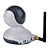  2.4" Wireless Digital Baby Monitor IR Video Talk Camera