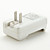  Pisen AA AAA Battery Charger with 2 x 2200mAh Ni-MH AA Rechargeable Battery