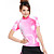  100% polyester dames fietsen met korte mouwen jersy upf50 +