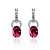  Simple Love Austrian Crystal In Real Platinum Plated Ladies' Earrings (More Colors)