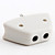  Conversor de Microfone / Auricular / Auscultadores  para Xbox 360 (Branco)