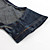  Plaid Dog Shirt with Denim Style Jeans (XS-XL)