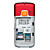  l100 - seule carte de téléphone 1,3 pouces grande barre de police senior (fm mp3)
