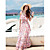  belle plage longue robe