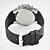  des hommes de style de silicone analogique montre-bracelet à quartz (couleurs assorties)
