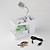  Mini All-in-1 USB Destop Aquarium Fish Tank with LED Light