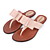  similpelle tacco piatto sandali / infradito scarpe luna di miele con bowknot (più colori)