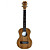  hanknn - (5270) ukelele tenor sólido zebrano con funda / cadena / selecciones