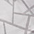  Embossed Grey Scalloped Valance