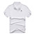  traspirante manica corta da uomo tennis polo shirt (bianco)