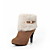  ruskind Stiletto Heel ankelstøvler / platform party / eveningshoes (flere farver)