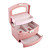  Semi-automatic Alligatoring Leatherette Ladies'Jewelry Box(More Colors)