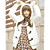  Long Sleeve Office/Career Faux Fur Jacket(More Colors)