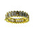 18K Gold Platted & Top Cubic Zirconia Ladie's Band Fashion Ring(More Colors)