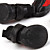  Protective Leather Mesh Style Zip and Velcro Boots for Dogs (XS-XL, Black)