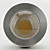  GU10 10W COB 660LM LED Warm White Spot Light (85-26V)