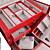  Butterfly Alligatoring Leatherette Ladies'Jewelry Box(More Colors)