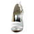  satin Stiletto Heel platform pumper med rhinestone / perle bryllup sko (flere farver)