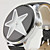  Women's Star Style PU Leather Analog Quartz Wrist Watch (Assorted Colors)