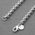  Amazing Silver Plated Small Rings Link Unisex Bracelet