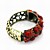  Ladies' Retro Alloy With Rhinestone Bangles & Cuffs (More Colors)