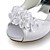  Satin Stiletto Heel Peep Toe Pumps Wedding Shoes With Satin Flower
