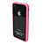  TPU Bumper Frame Case with Metal Buttons for iPhone 4 and 4S