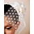  Kate Middleton Style Watch: Flannelette/ Lace/ Satin Wedding Bridal Hat/ Headpiece
