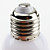  Lâmpada Branca de Bola E27 1W 50-80LM 2800-3300K -