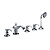  Contemporary Deck-type 5-Hole Bathtub Faucet(Chrome Finish)