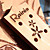  Rainie - (CP-01) High-Grand Solid Mahogany Concert Ukulele with Gig Bag/Tuner (Plant Tatoo)