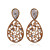  Elegant 18K Gold Plated Crystal Stud Fashion Earrings