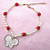  Crystal Butterfly Pearl Necklace for Dogs (S-L, Assorted Colors)