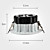  7W 700-770LM 3000-3500K Warm White Light Ceiling Lamp LED Bulb (85-265V)