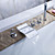  Waterfall Tub Faucet with Hand Shower (Chrome Finish)