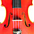  Violintine - (V23) 4/4 Professional-Grade Solid Spruce & 1-Piece Flame Maple Violin with Case/Bow