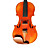  Violintine - (V20) 1/2 Professional-Grade Solid Spruce & 1-Piece Flame Maple Violin with Case/Bow